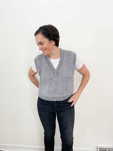 Ravelry Wildwood V Neck Sweater Vest Pattern By Ashley Lillis