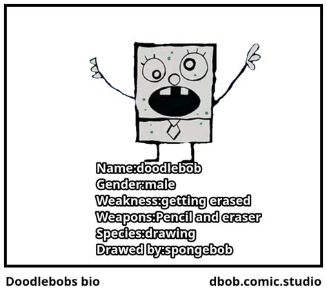 Doodlebobs Bio Comic Studio