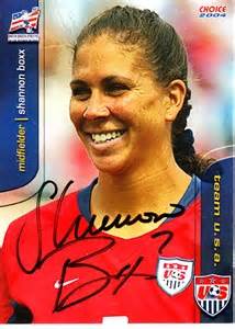 Shannon Boxx autographed 2004 U.S. Soccer card - Women's Soccer Autographs