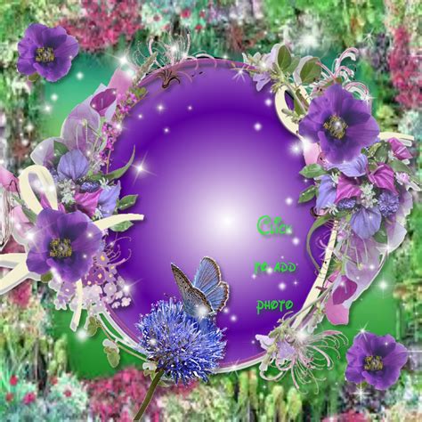 Marialedesma S Picture Frames July Green And Purple With