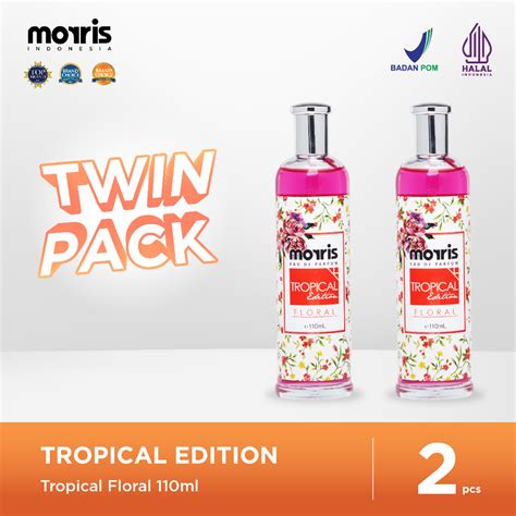 Jual Morris Tropical Edition Parfum Wanita Ml X Pcs Shopee