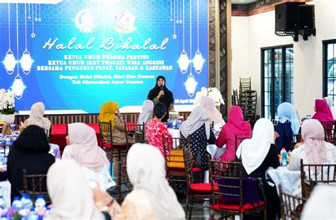 Ketua Umum Dharma Pertiwi Gelar Halal Bihalal Bersama Pengurus Pusat