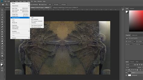 How To Flip Images And Layers In Photoshop Android Authority