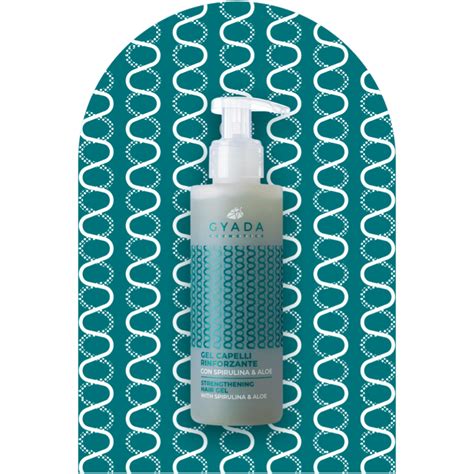 Gel Fortalecedor De Cabelo Spirulina E Aloe Vera Da Gyada Ml