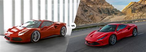 Ferrari 488 Pista vs. Ferrari F8 Tributo | Compare Performance, Power ...