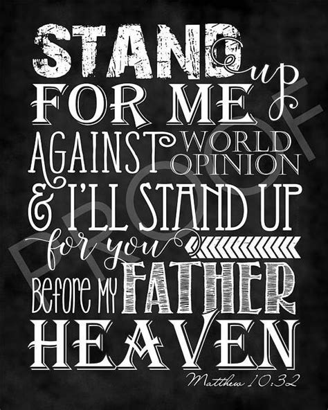 Scripture Art Matthew 10 32 The Message Chalkboard Style Etsy Artofit