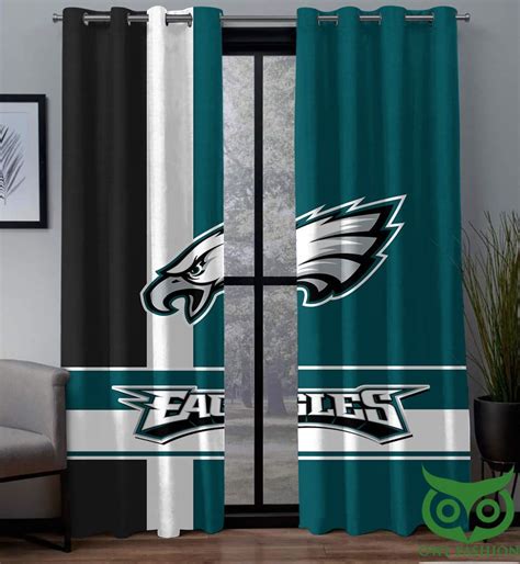 NFL Philadelphia Eagles Limited Edition Window Curtains Owl Fashion Shop