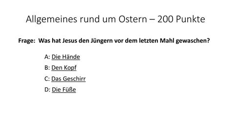 Osterquiz Kulinarisches Rund Um Ostern Ppt Herunterladen