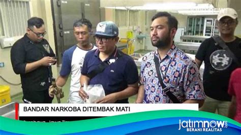 Video Bandar Narkoba Ditembak Mati