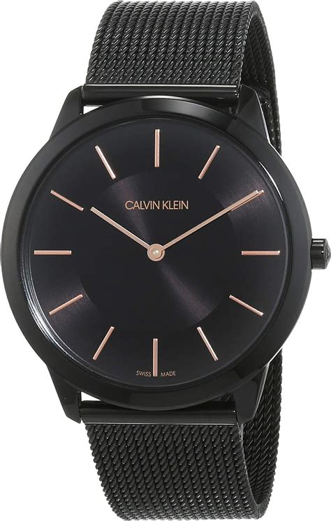 Calvin Klein Herren Armbanduhr City Analog Quarz Edelstahl K G