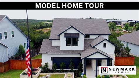 NewMark Homes Model Home Tour In Headwaters Dripping Springs Tx YouTube