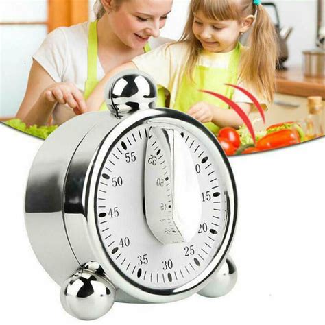 Countdown Mechanical Timer Baking Alarm Clock Cooking Timer Kitchen