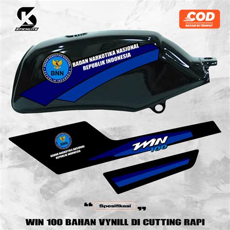 Jual Stiker Motor Striping Honda Win Sticker Variasi Kendaraan