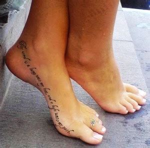 Cute Foot Tattoo Quotes. QuotesGram