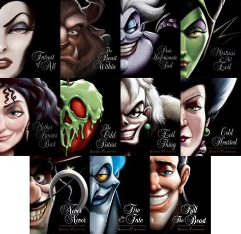 DISNEY VILLAINS Serena Valentino COMPLETE 1-11 HARDCOVER 10 BOOK SET ...