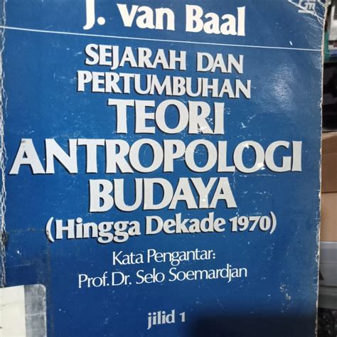 Jual Sejarah Dan Pertumbuhan Teori Antropologi Budaya Buku Ori