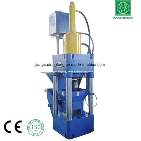 Hydraulic Scrap Metal Chip Briquetting Press China Metal Chip