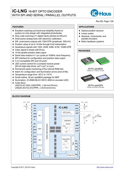 PDF IC LNG WITH SPI AND SERIAL PARALLEL OUTPUTS Imm IC LNG 16