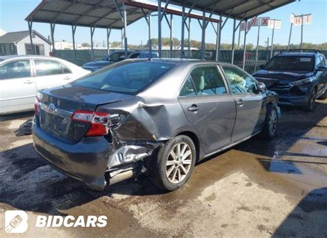 Toyota Camry Xle T Bf Fk Cr Bidcars