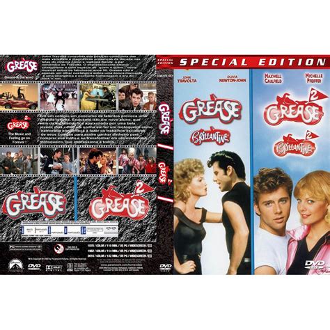 Grease Nos Tempos Da Brilhantina John Travolta 1 E 2 Dub Leg AUTORADO