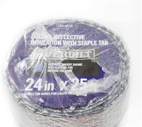 Everbilt In X Ft Double Reflective Insulation Staple Tab Ebay