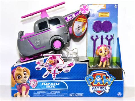 Paw Patrol Flip And Fly Skye Transforming Vehicle With Launchers Ebay