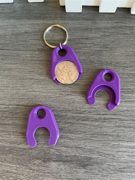 Aldi Coin Holder 3d Printed Coin Holder For Quarters Quarter Keeper