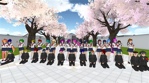 The students of Akademi High School : r/yandere_simulator