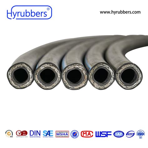 Oil Resistant Sae R R High Pressure Hydraulic Hose China