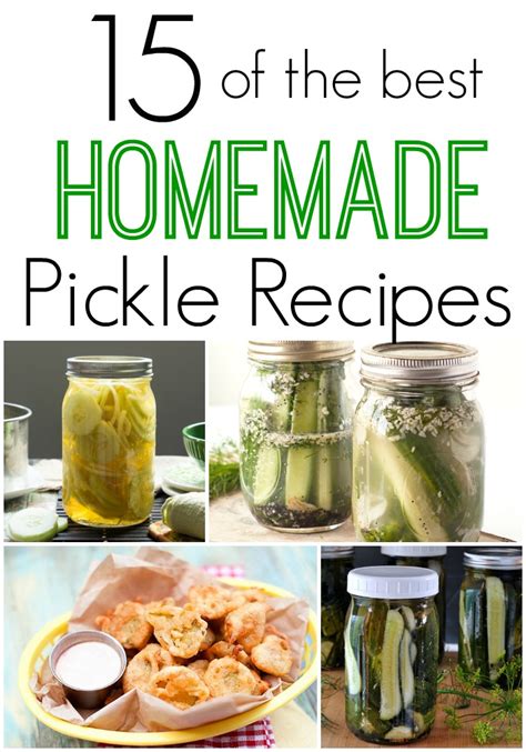 15 Best Pickle Recipes | The Taylor House