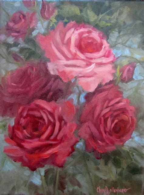 Cabbage Rose Painting at PaintingValley.com | Explore collection of Cabbage Rose Painting