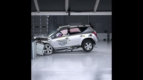 Nissan Murano Moderate Overlap Iihs Crash Test Youtube