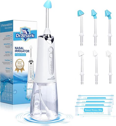 Amazon DR SHARK Cordless Nasal Irrigation System Electric Netting