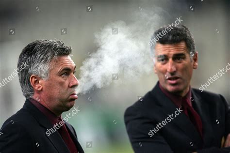 Carlo Ancelotti Cigarette