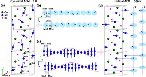 Cycloidal And Helical Magnetic Structures Of The X Sample A The