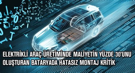 Elektrikli Ara Retiminde Maliyetin Y Zde Unu Olu Turan Bataryada