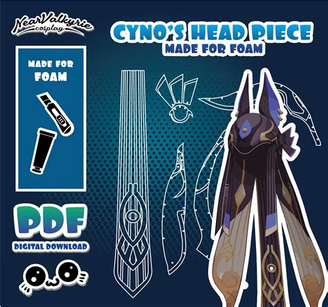 Cyno S Headpiece Genshin Impact Etsy UK