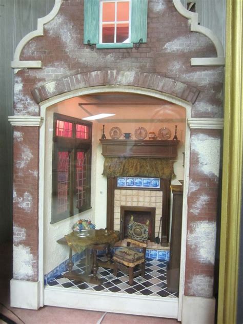 Glowing Embers Bluette Melony Class Room Box Miniatures Dollhouse