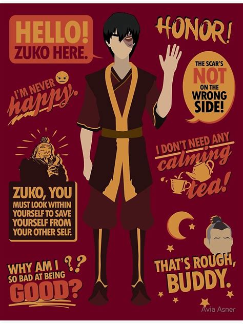 Avatar The Last Airbender Posters Hello Zuko Here Poster Rb2712