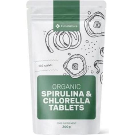 Spirulina I Chlorella Tabletki Bio 400 Tabletki FutuNatura VitalAbo