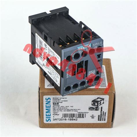 One New Siemens Contactor Rt Bb Dc V Rt Bb Ebay