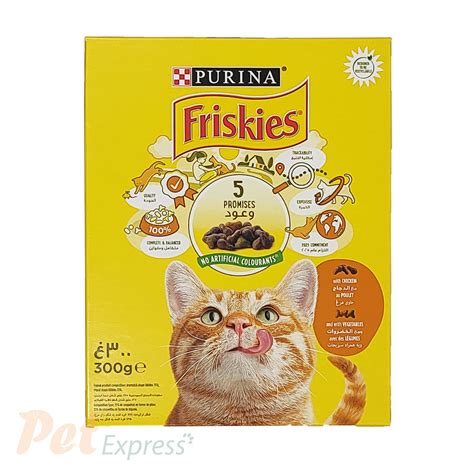 Friskies With Chicken Vegetables For Cats 300gm Pet Express Egypt