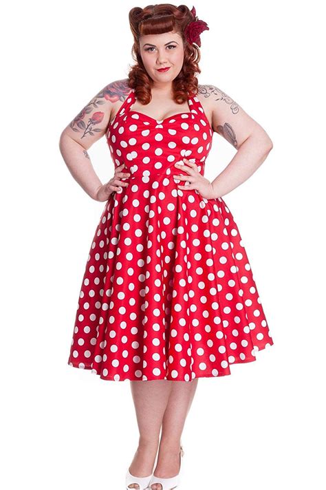 Luxus Rockabilly Kleider Plus Size