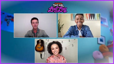 That Girl Lay Lay Nickelodeon Tv Show Cast Interview Youtube