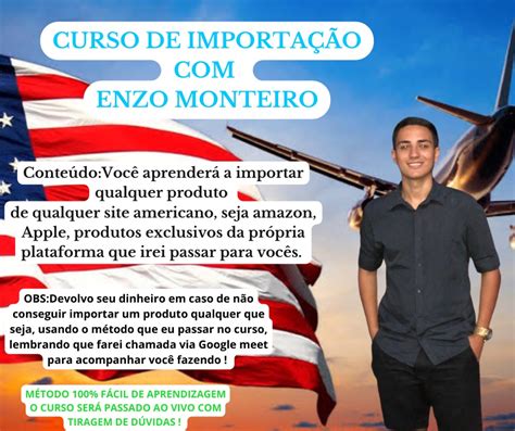 CURSO DE IMPORTAÇÃO TODOS PRODUTOS IMPORTADOS Enzo Monteiro Hotmart