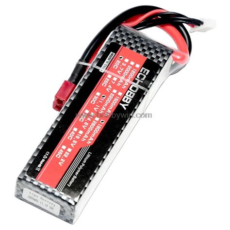 11 1v 3s 1800mah 20c Lipo Battery T Plug Burst 40c Rc Model Lipolymer