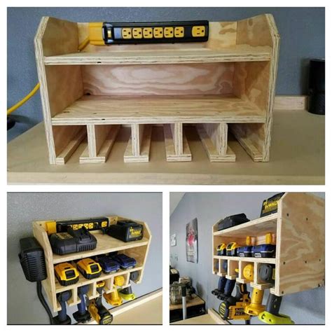 Organizador De Taladros Diy Garage Storage Garage Tools Tool