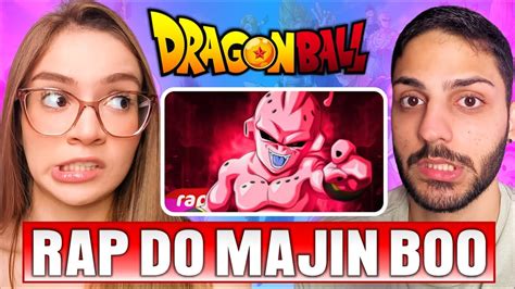 Professora De Geografia Reagerap Do Majin Boo Dragon Ball Z Eu Sou