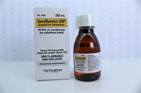 Sevoflurane Liquid For Inhalation Usp Ml Gmp Approved