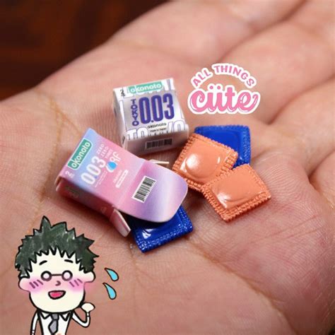 112 Dollhouse Miniature Condoms Miniature Sex Toys Mini Brands Miniature Accessories Mini Sexy